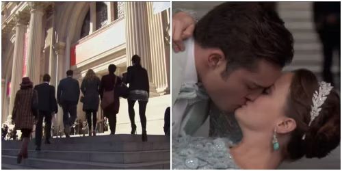 Gossip Girl-Finale – ikonische Gossip Girl-Szene, Teil der Gossip Girl Tours NYC
