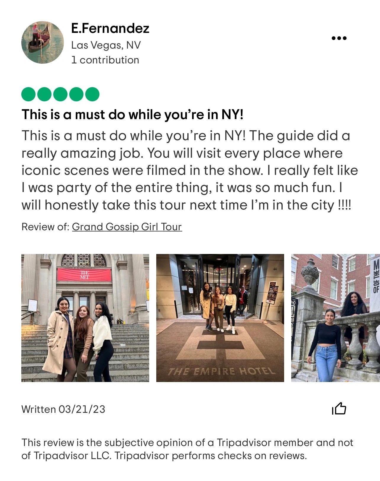  Gossip Tour | Gossip Tour New York | Upper East Side Sites Tour | Gossip Tour NYC |