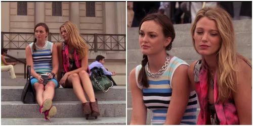 Moving On gossip girl – ikonische Gossip Girl-Szene, Teil der Gossip Girl Tours NYC