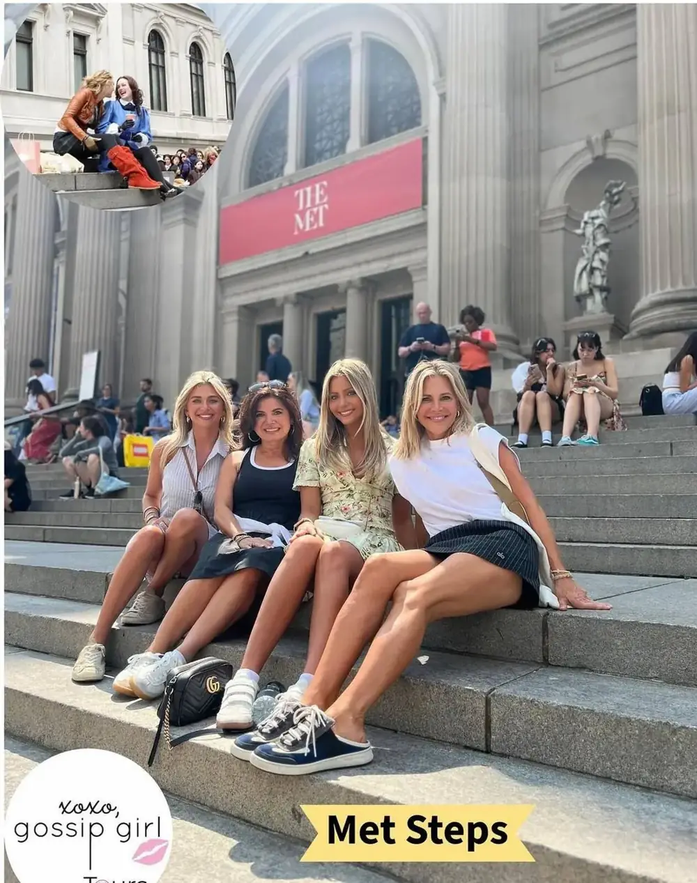 Guests on the Budget Gossip Girl Tour in New York City