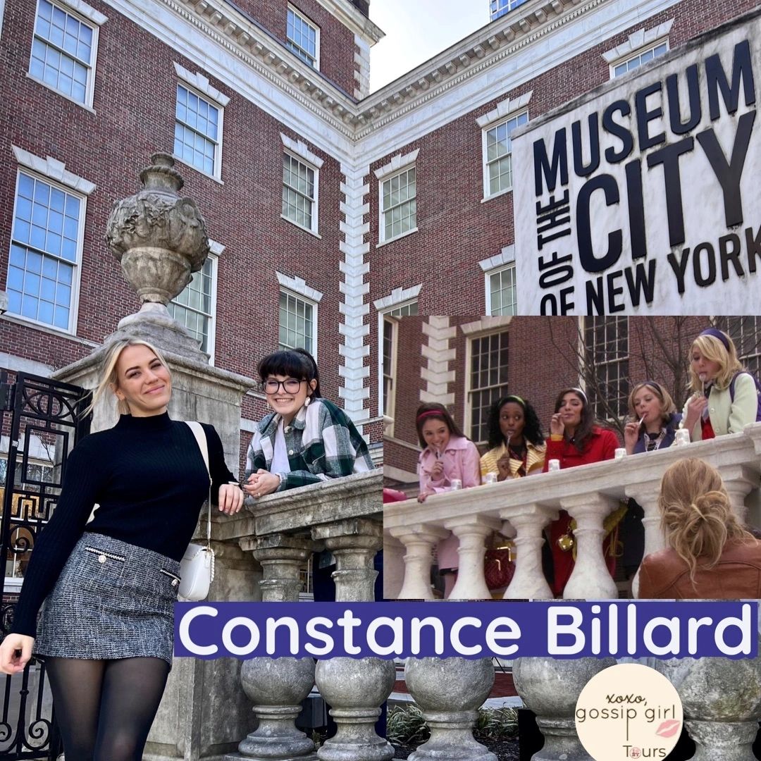 Visiteurs à Constance Billard, le Museum of the City of New York, lors d'une visite Gossip Girl Tours NYC